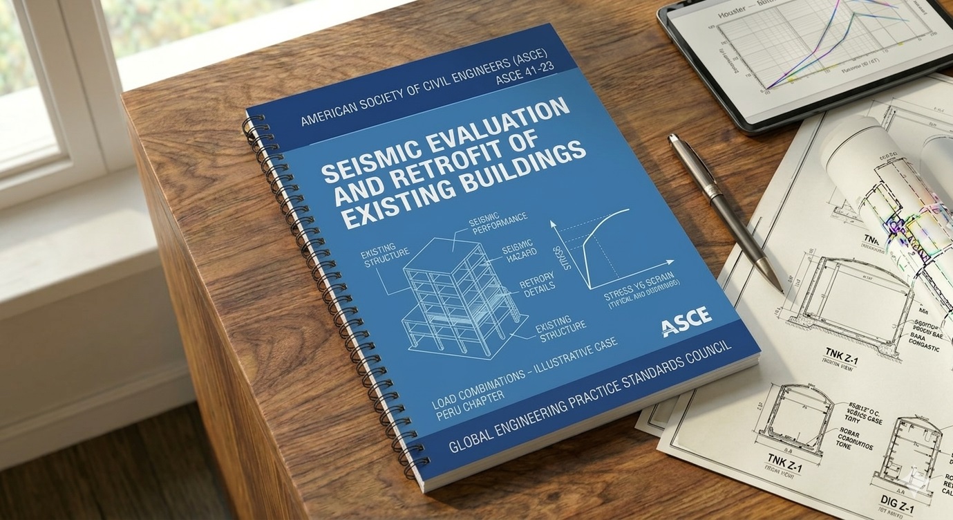 ASCE 41-23: Seismic Provisions for Structural Steel Buildings (EN)