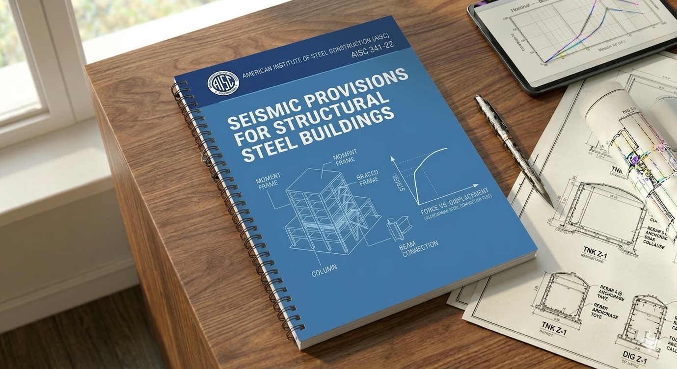 AISC 341-22: Seismic Provisions for Structural Steel Buildings. (EN)