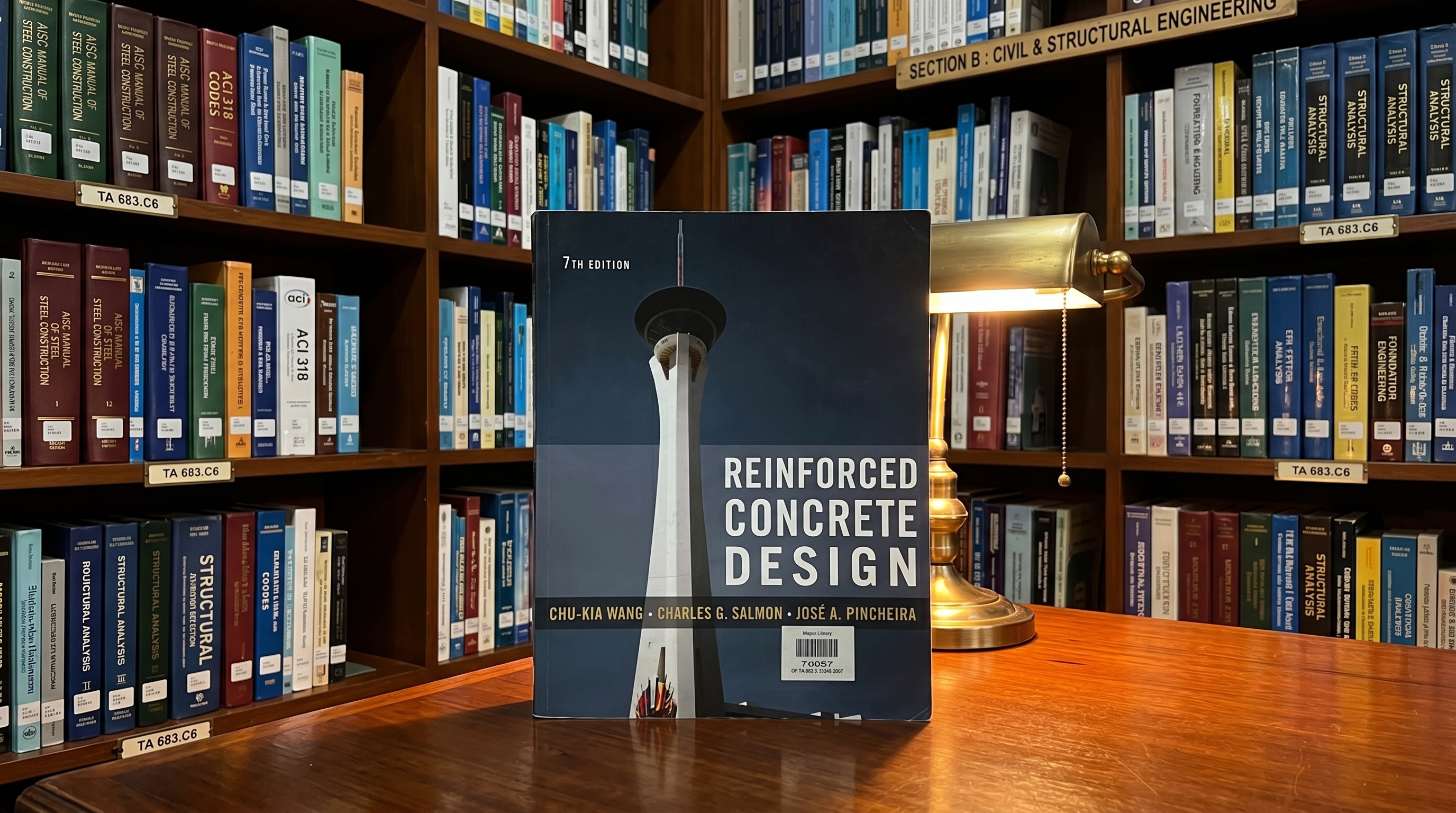 Reinforced Concrete Design – 7th edition - Chu-Kia Wang & Charles Salmon