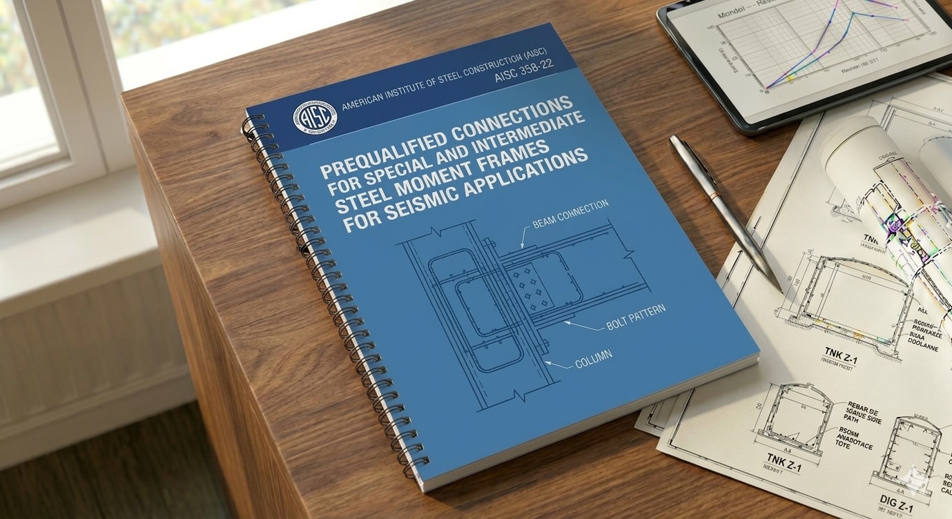 AISC 358-22: Prequalified Connections for Special and Intermediate Steel Moment Frames for Seismic App. (EN)