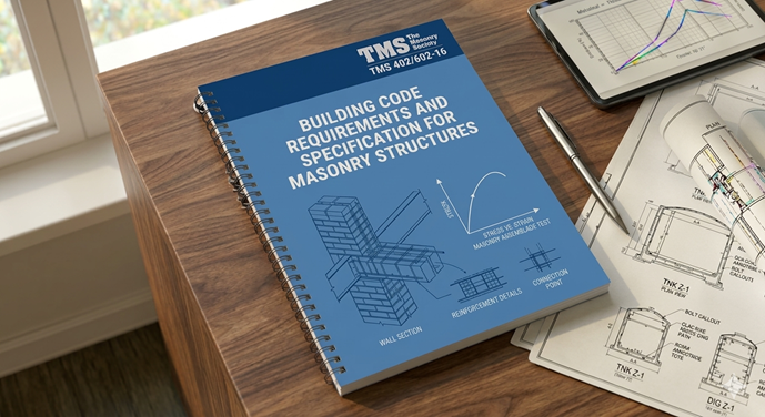 TMS 402/602-16: Building Code Requirements and Specification for Masonry Structures. (EN)
