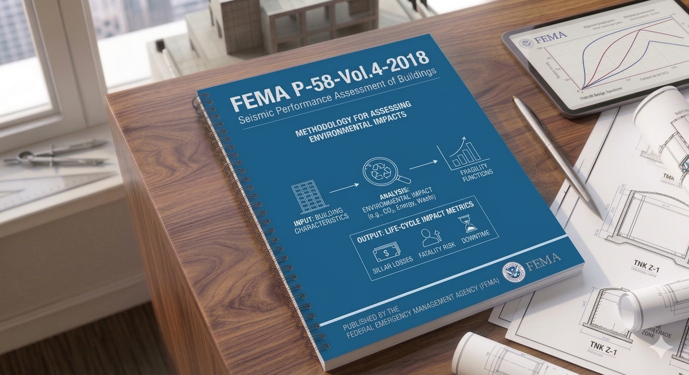 FEMA P-58-Vol.4-2018: Seismic Performance Assessment of Buildings - Methodology for Assessing Environmental Impacts.(EN)